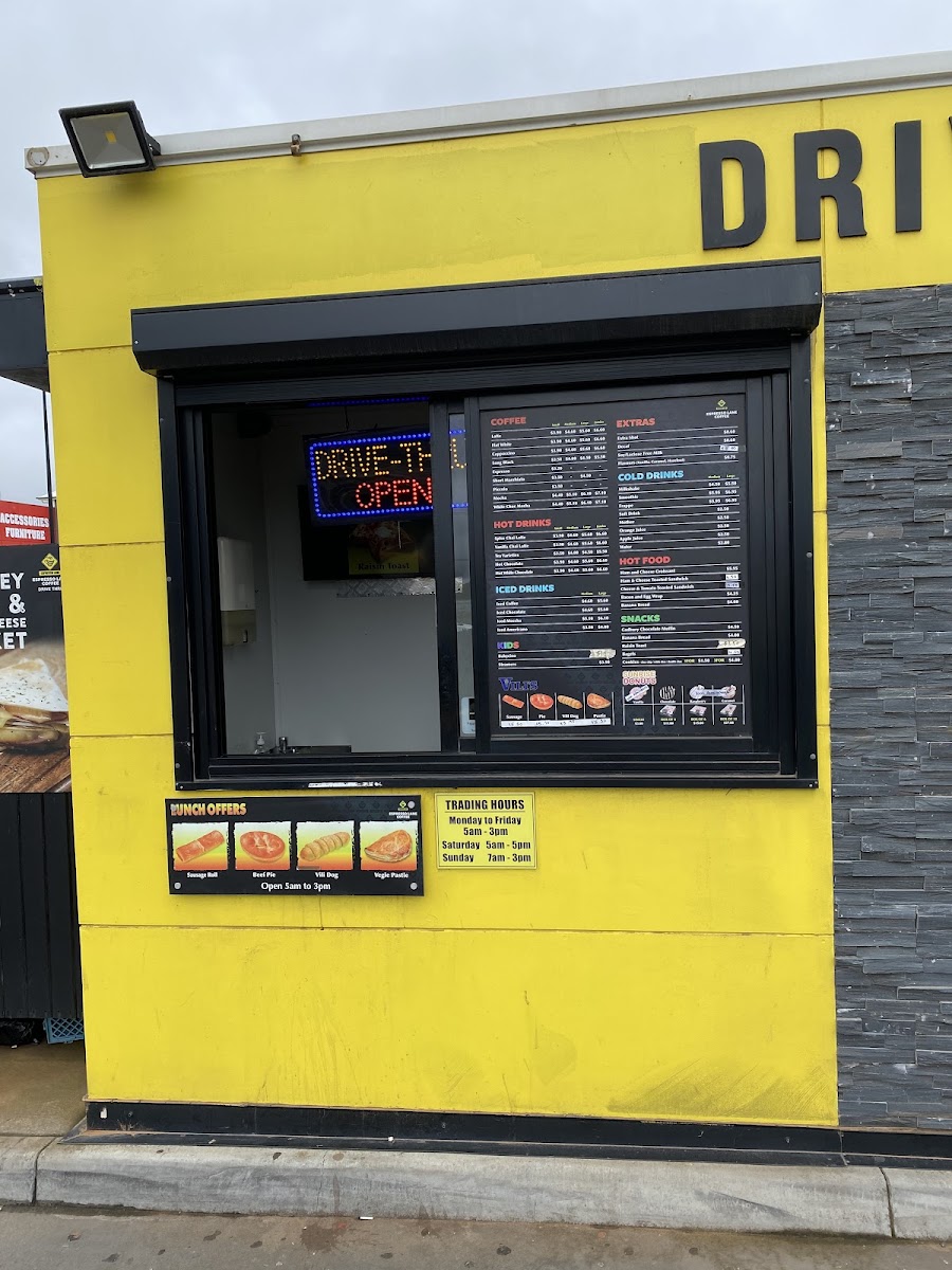 The Daily Shot Drive Thru Photo Menu 1
