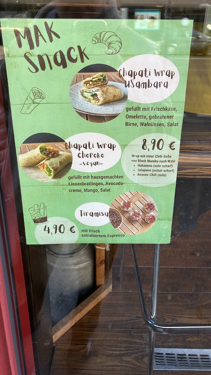 MAK Afrika Kaffeerösterei und Café Photo Menu 1