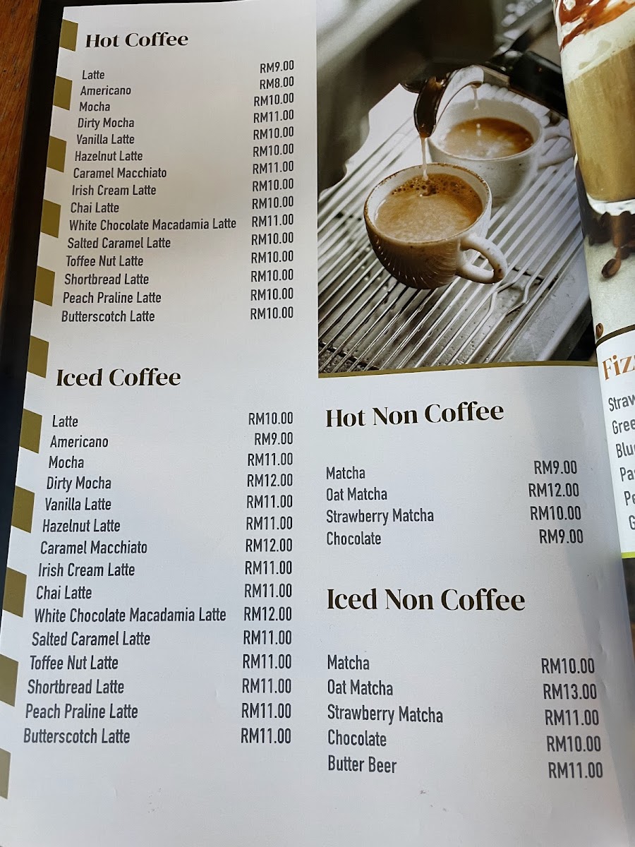 Karl's Place Photo Menu 1