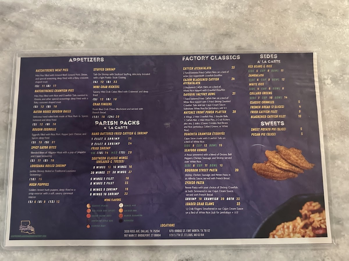 Southern Classic Daiquiri Factory Photo Menu 7
