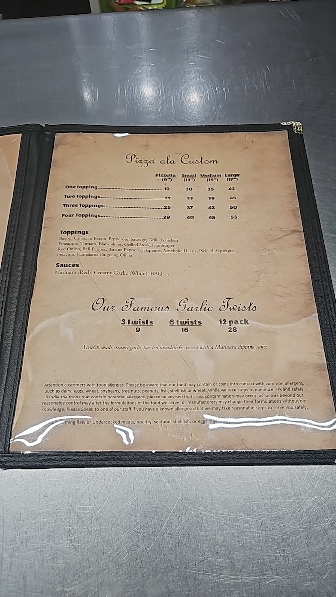 Bailey's of Bristol Bay Photo Menu 7