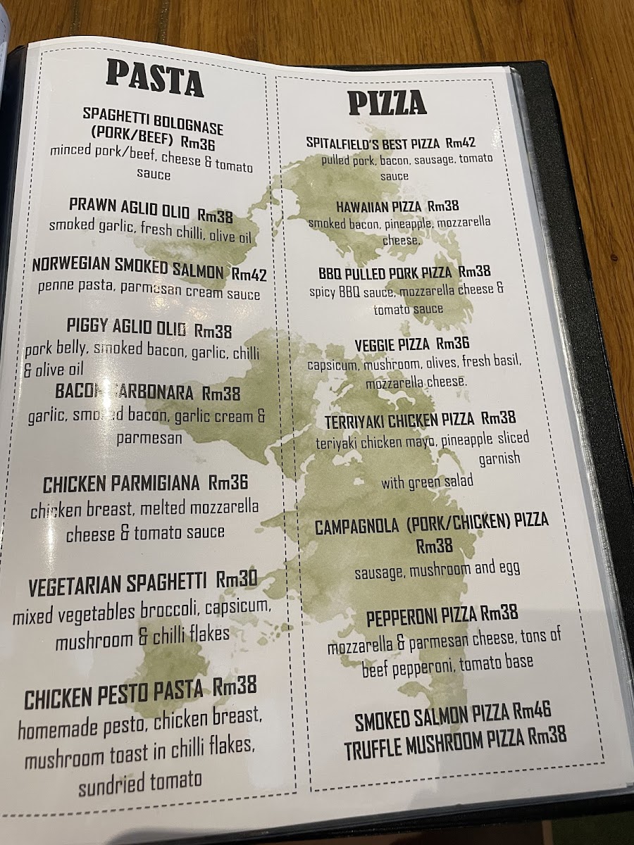 Spitalfield's Gastrobar Photo Menu 4