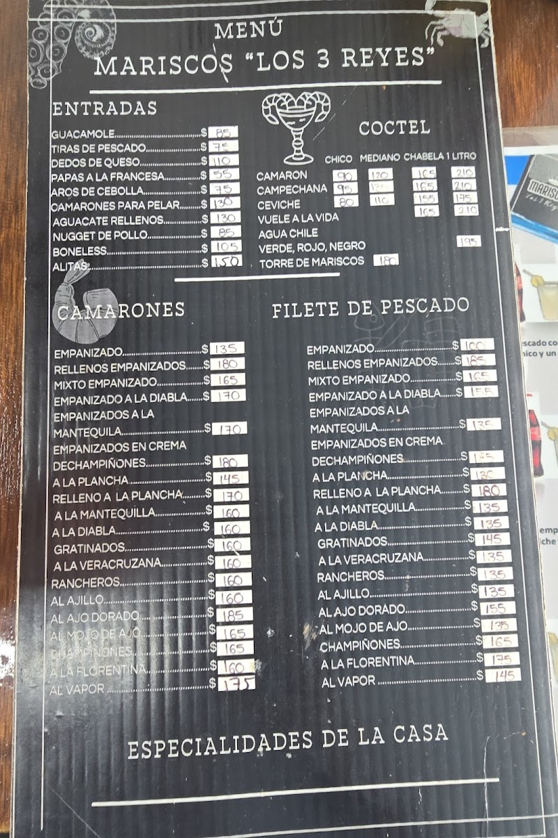 Restaurante de Mariscos ' LOS 3 REYES ' Photo Menu 1