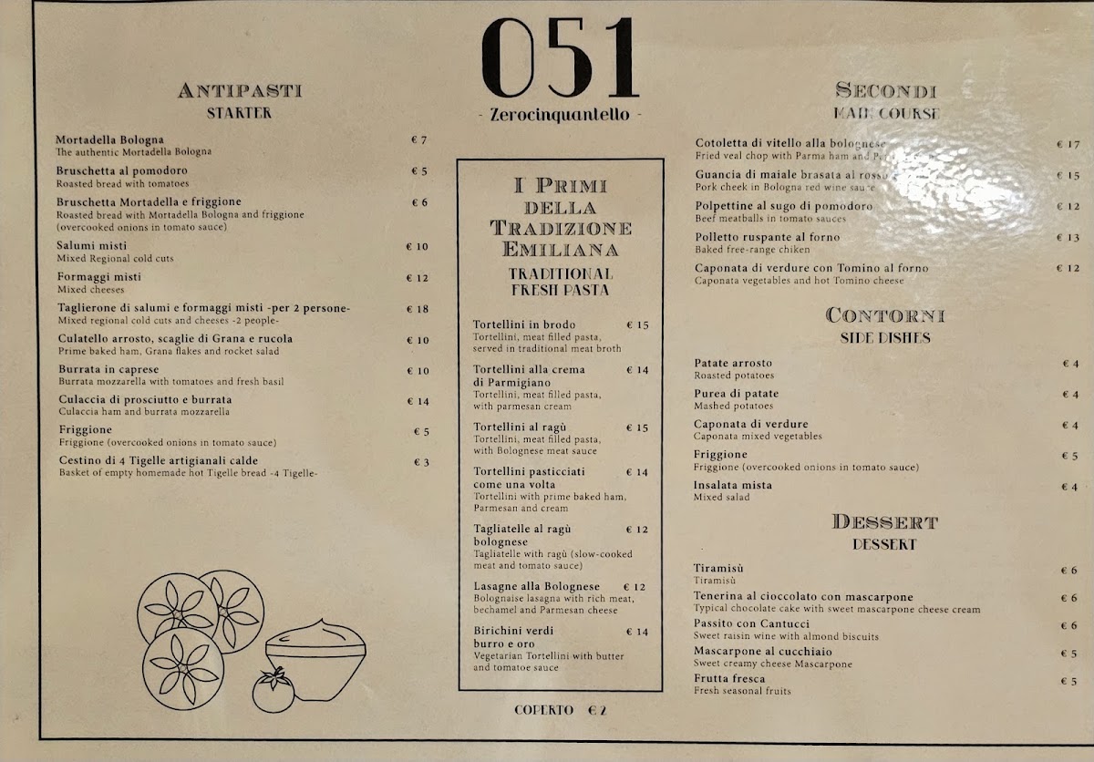 051 Osteria Zerocinquantello Photo Menu 7