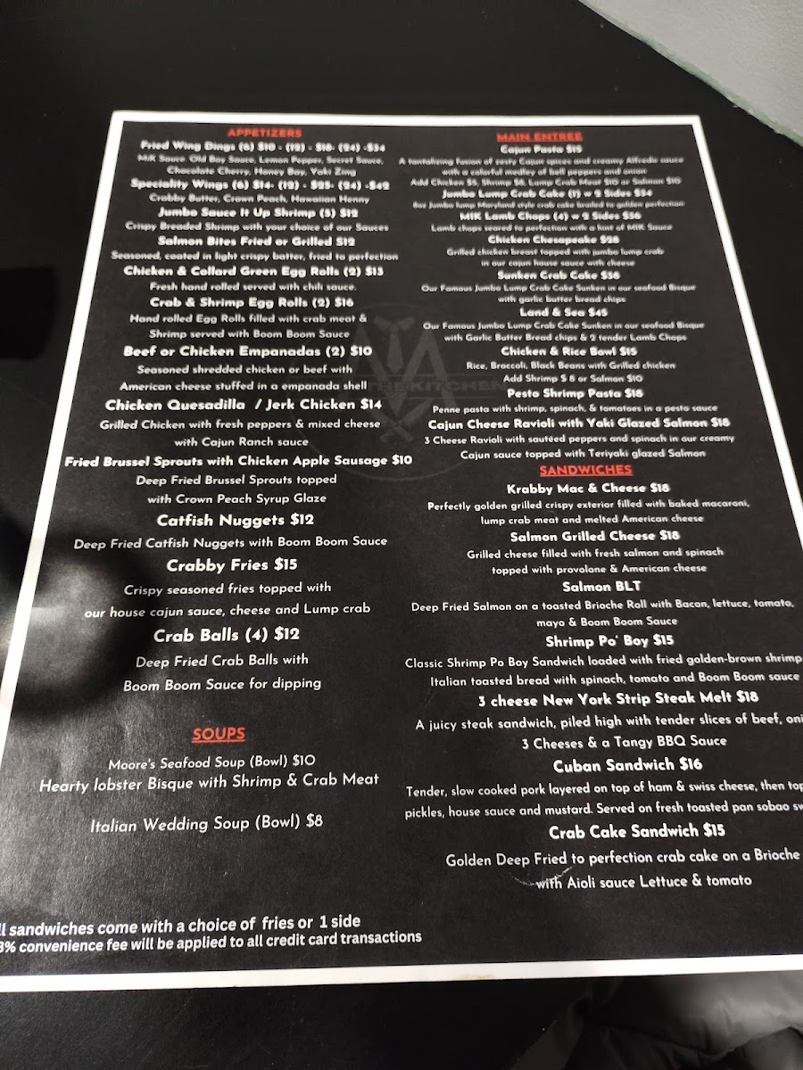 Men In The Kitchen Restaurant & Lounge Photo Menu 2