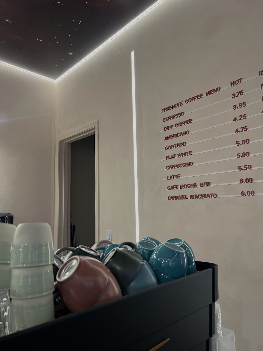 Truenote Specialty Cafe Photo Menu 10