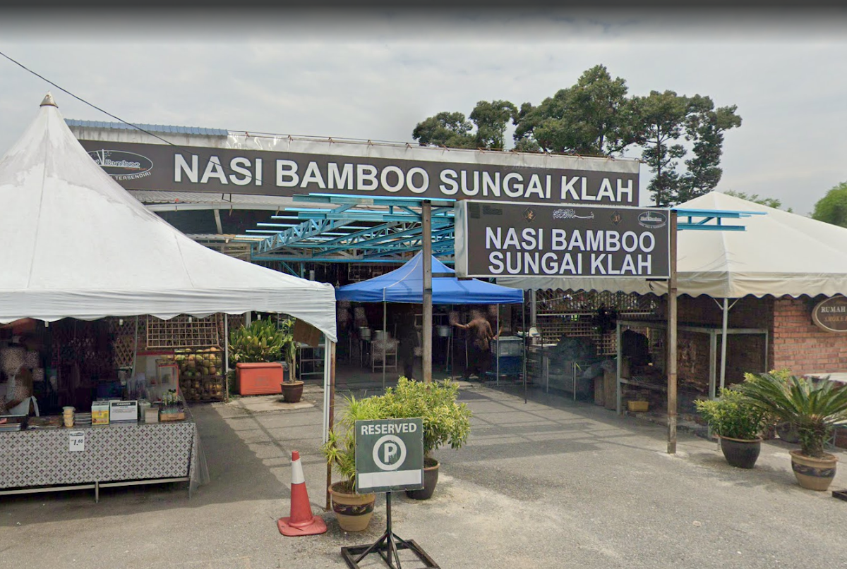 Nasi Bamboo Sungai Klah • Sungkai