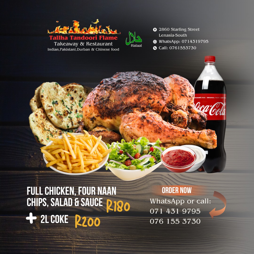 Tandoori flame Restaurant & Take Away Photo Menu 1
