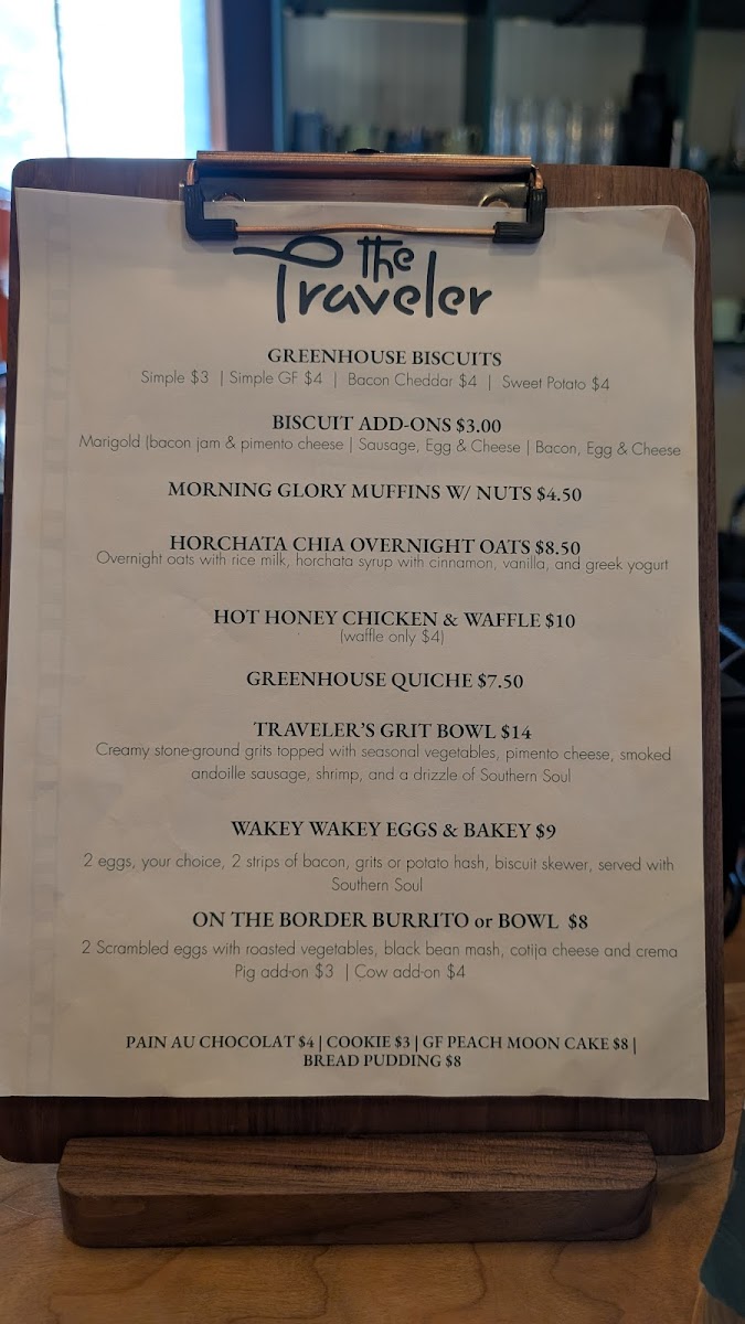 The Traveler Photo Menu 3
