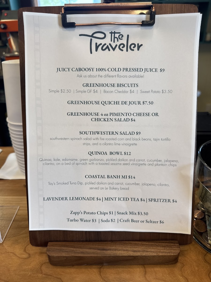 The Traveler Photo Menu 5