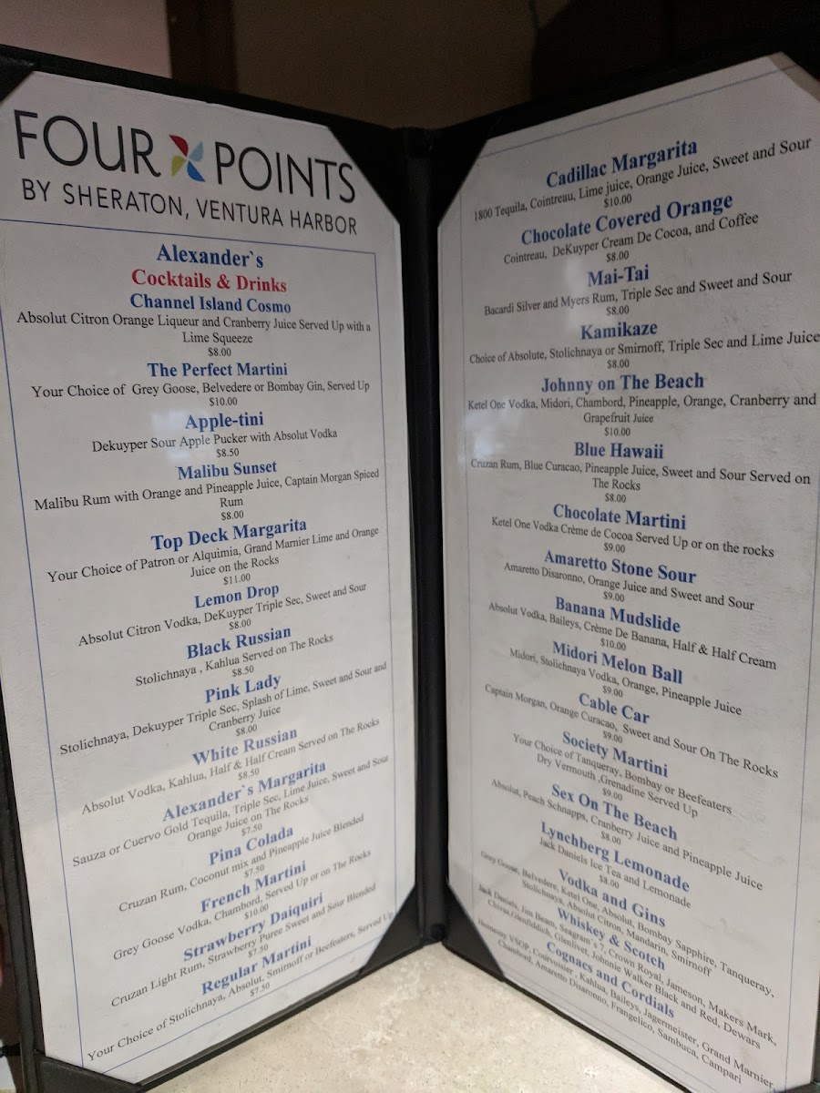 Alexander's Restaurant & Lounge Photo Menu 6
