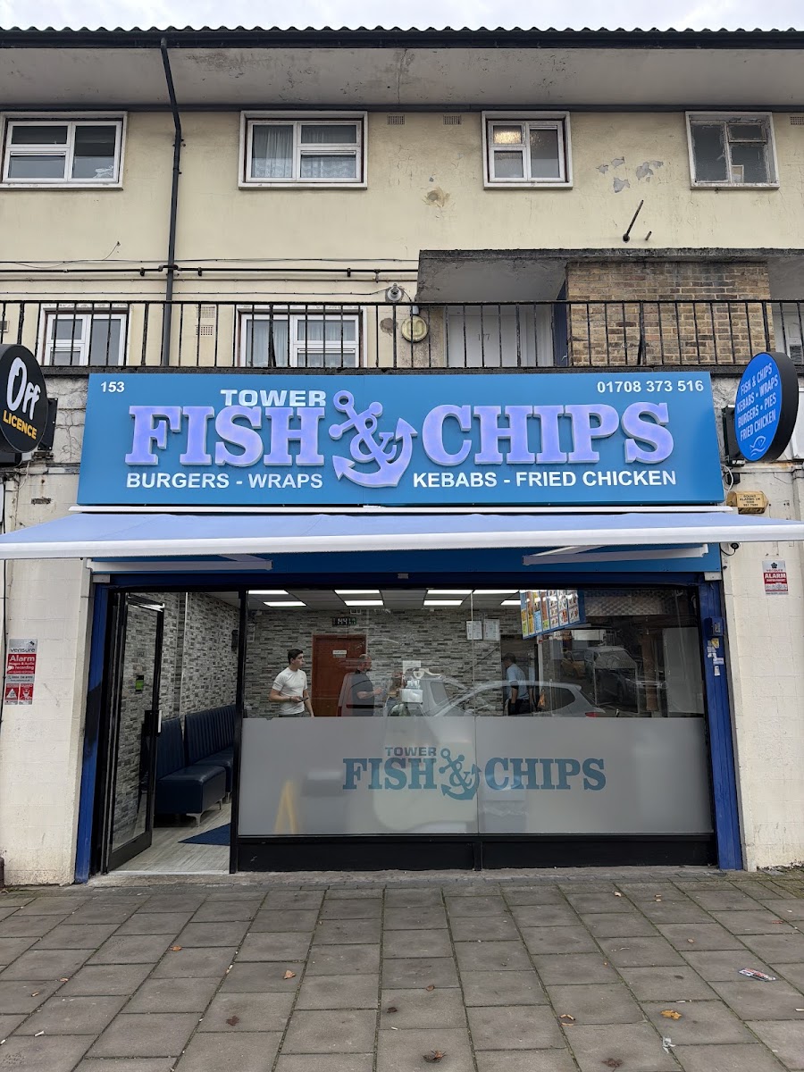 Tower fish and chips