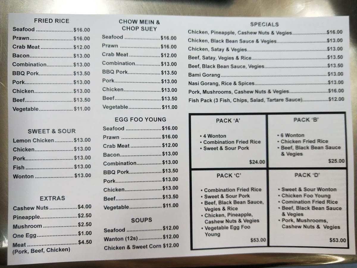 K Y Takeaways Photo Menu 10