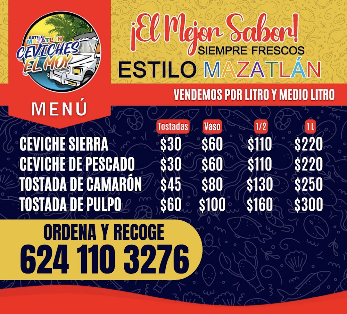 Ceviches el moy Photo Menu 2