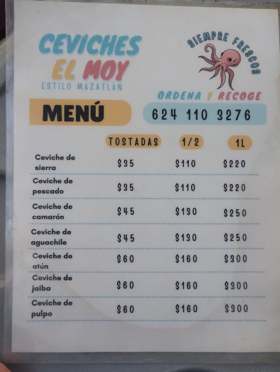 Ceviches el moy Photo Menu 3