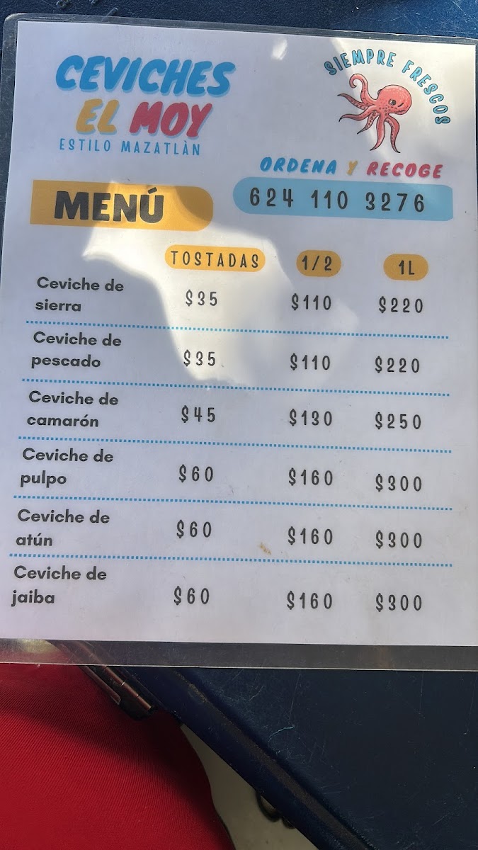 Ceviches el moy Photo Menu 4
