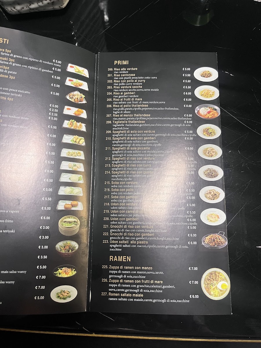Wamy Sushi Photo Menu 1