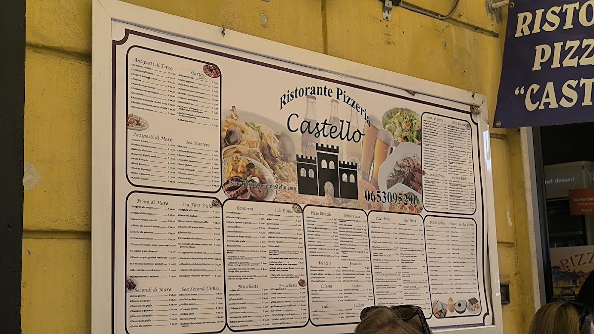 Ristorante Pizzeria Castello Photo Menu 8