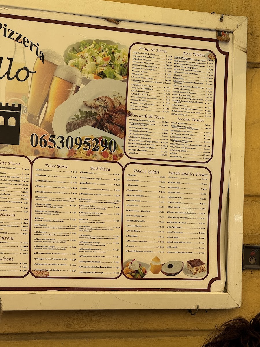Ristorante Pizzeria Castello Photo Menu 9