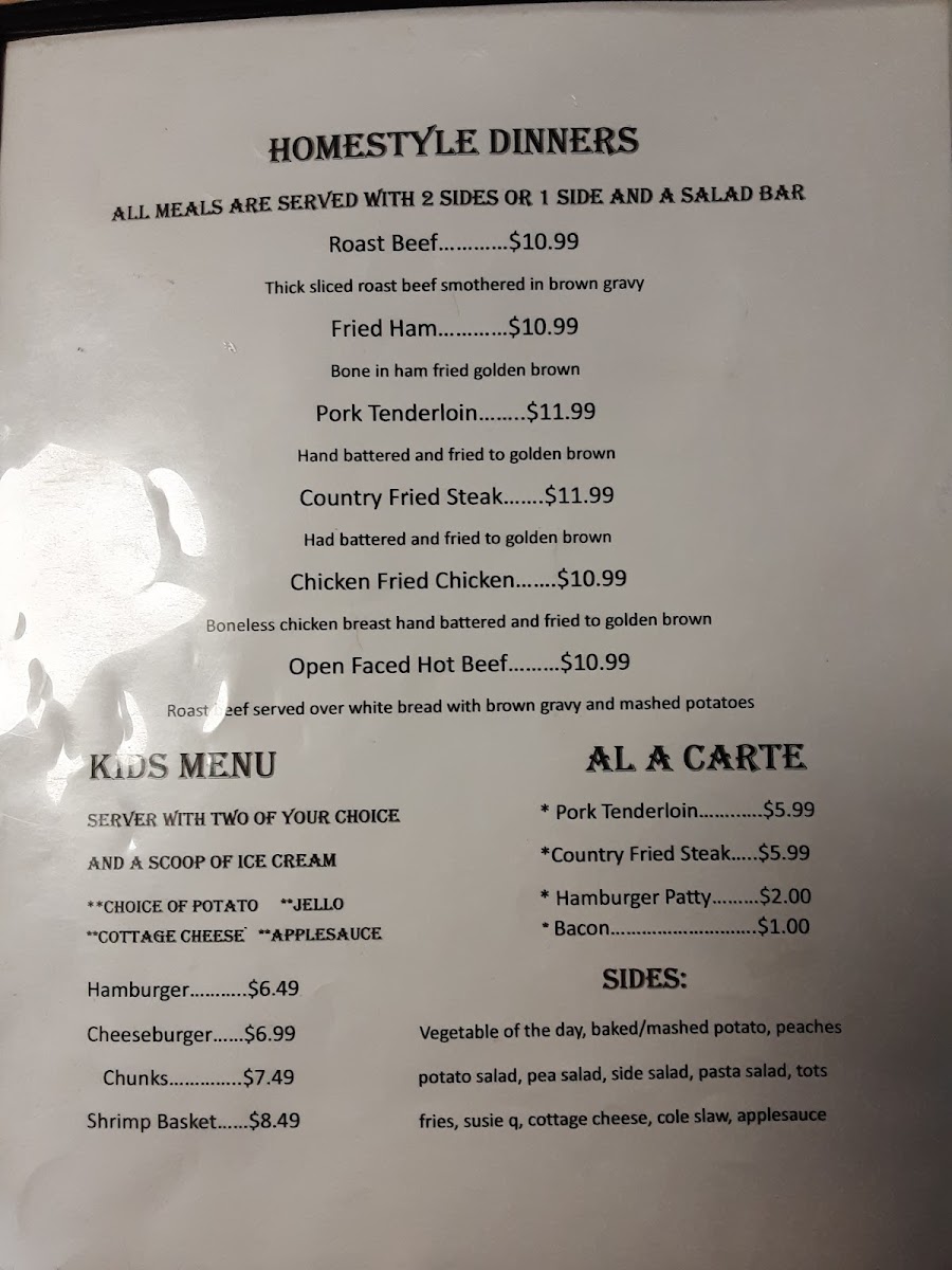 Judy's Cafe Photo Menu 6