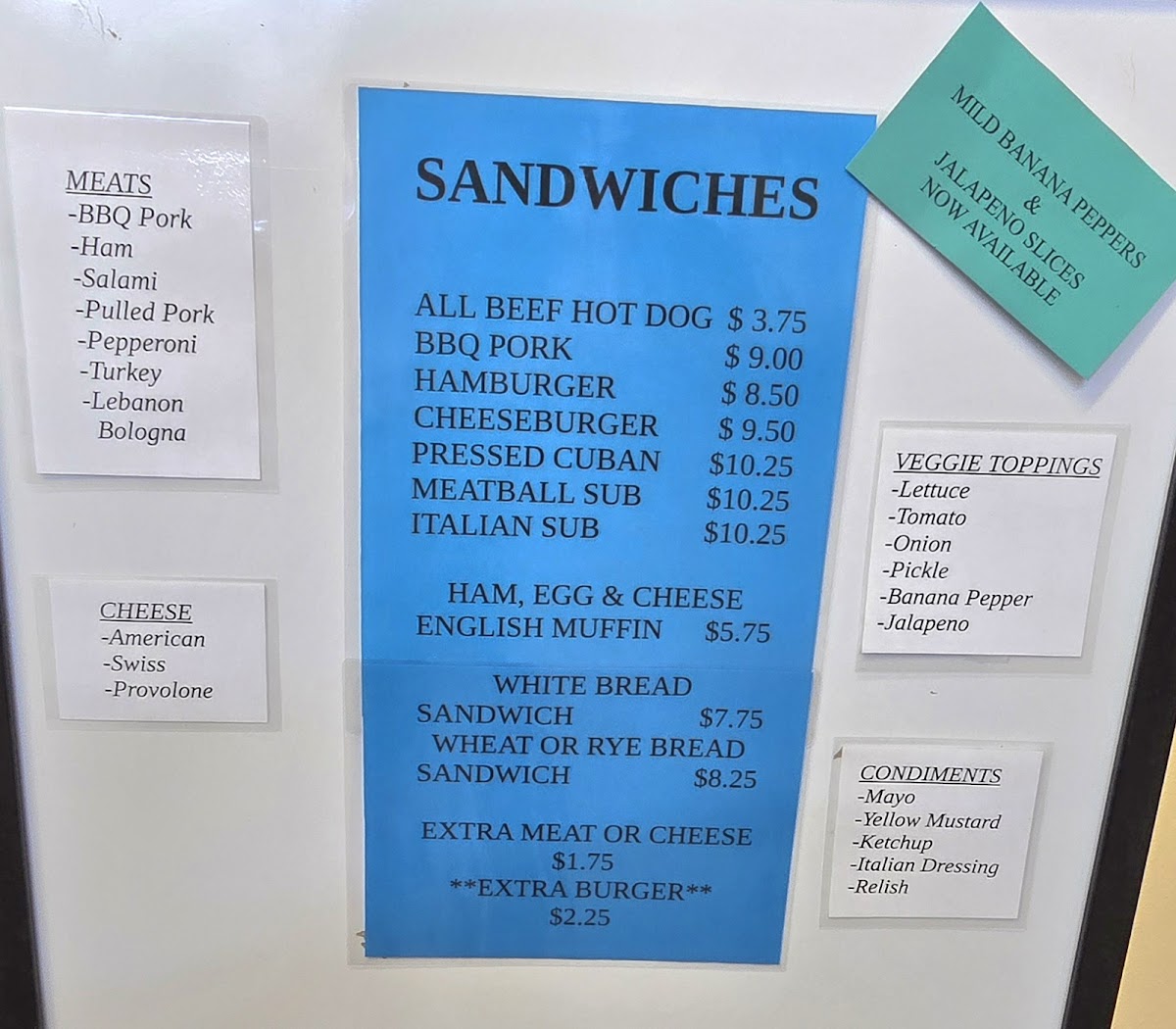 Citrus Place Photo Menu 1