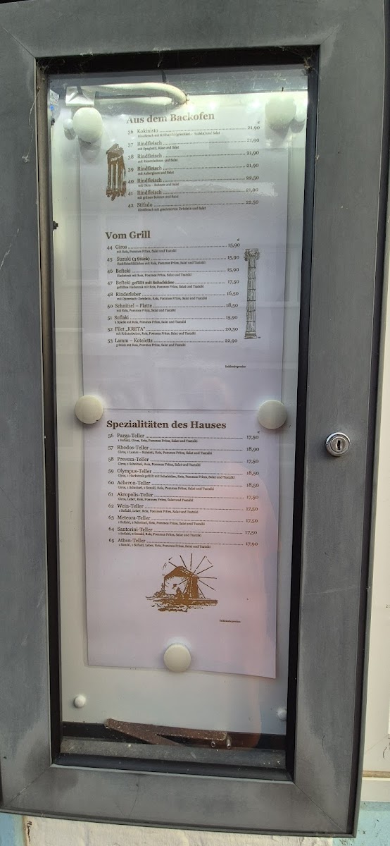 Restaurant Korfu Photo Menu 3