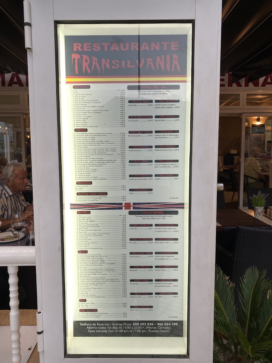 Restaurante Transilvania Photo Menu 5
