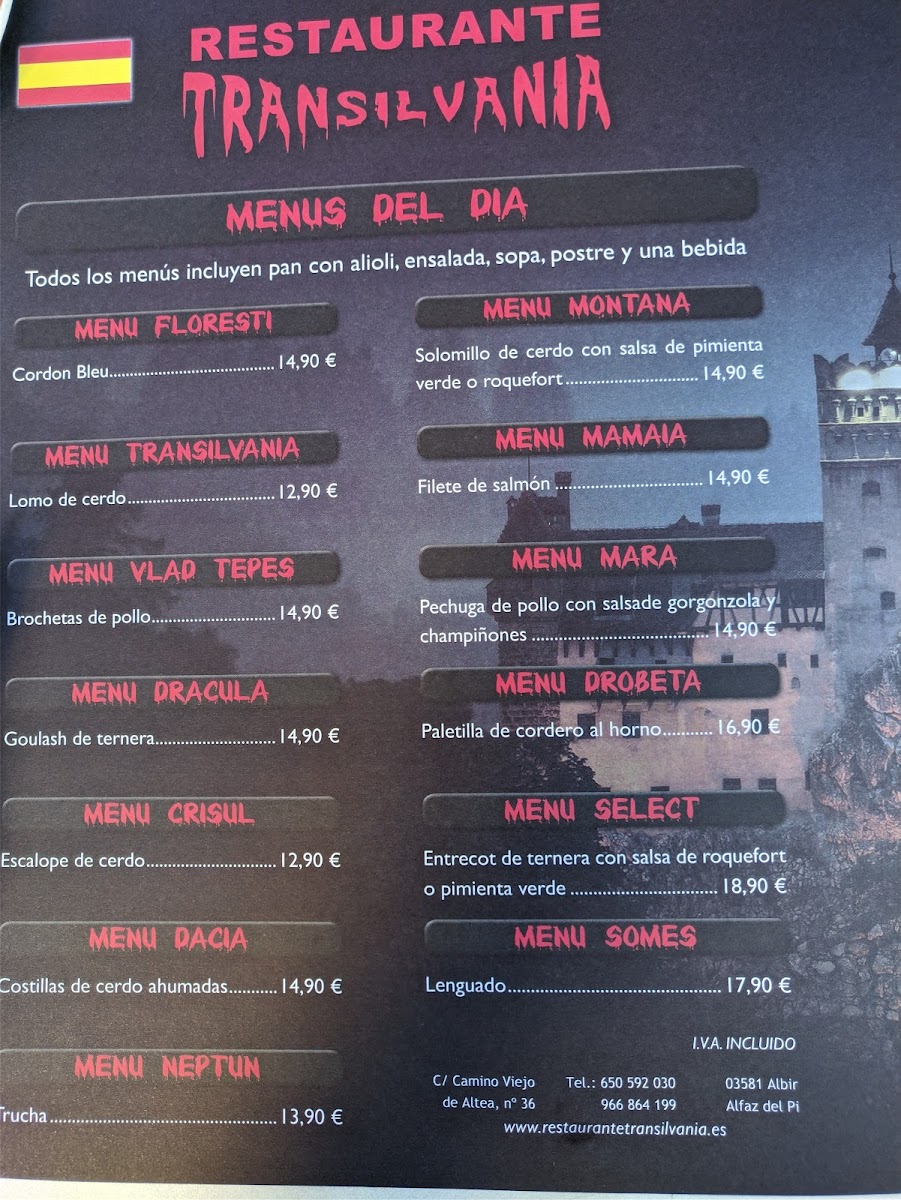 Restaurante Transilvania Photo Menu 6