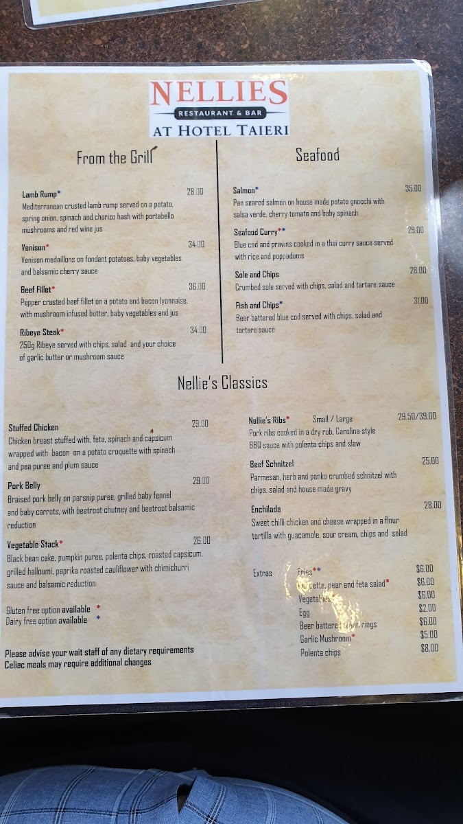 Nellies Wine Bar & Restaurant Photo Menu 2