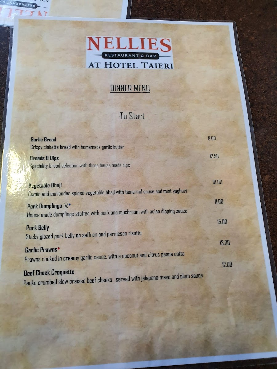 Nellies Wine Bar & Restaurant Photo Menu 4