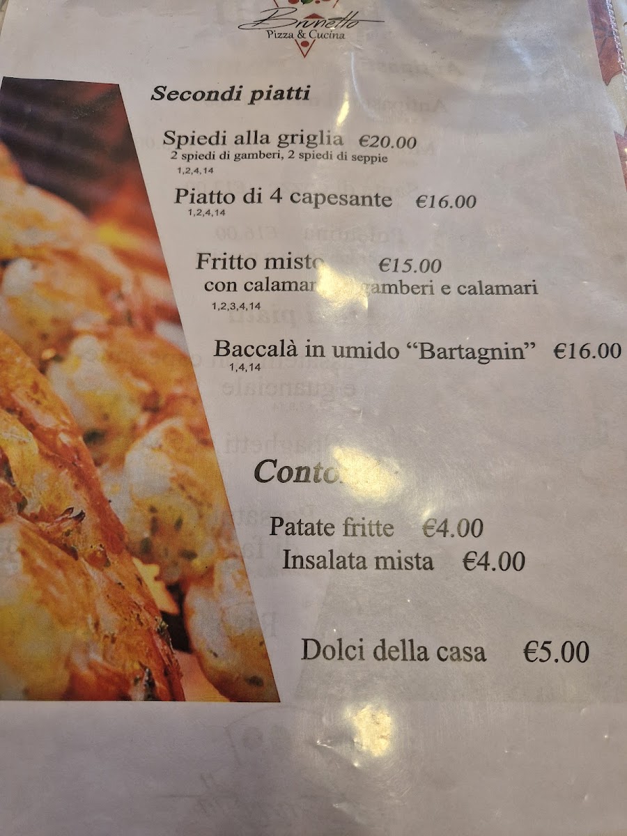 Brunetto - Pizza & Cucina Photo Menu 1