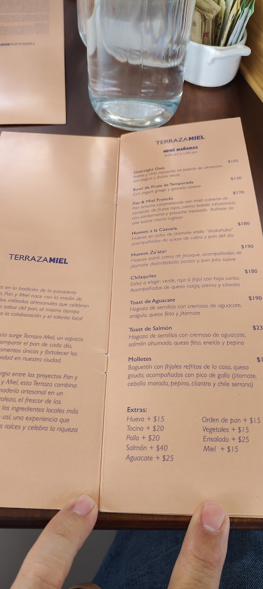 Terraza Miel Photo Menu 4