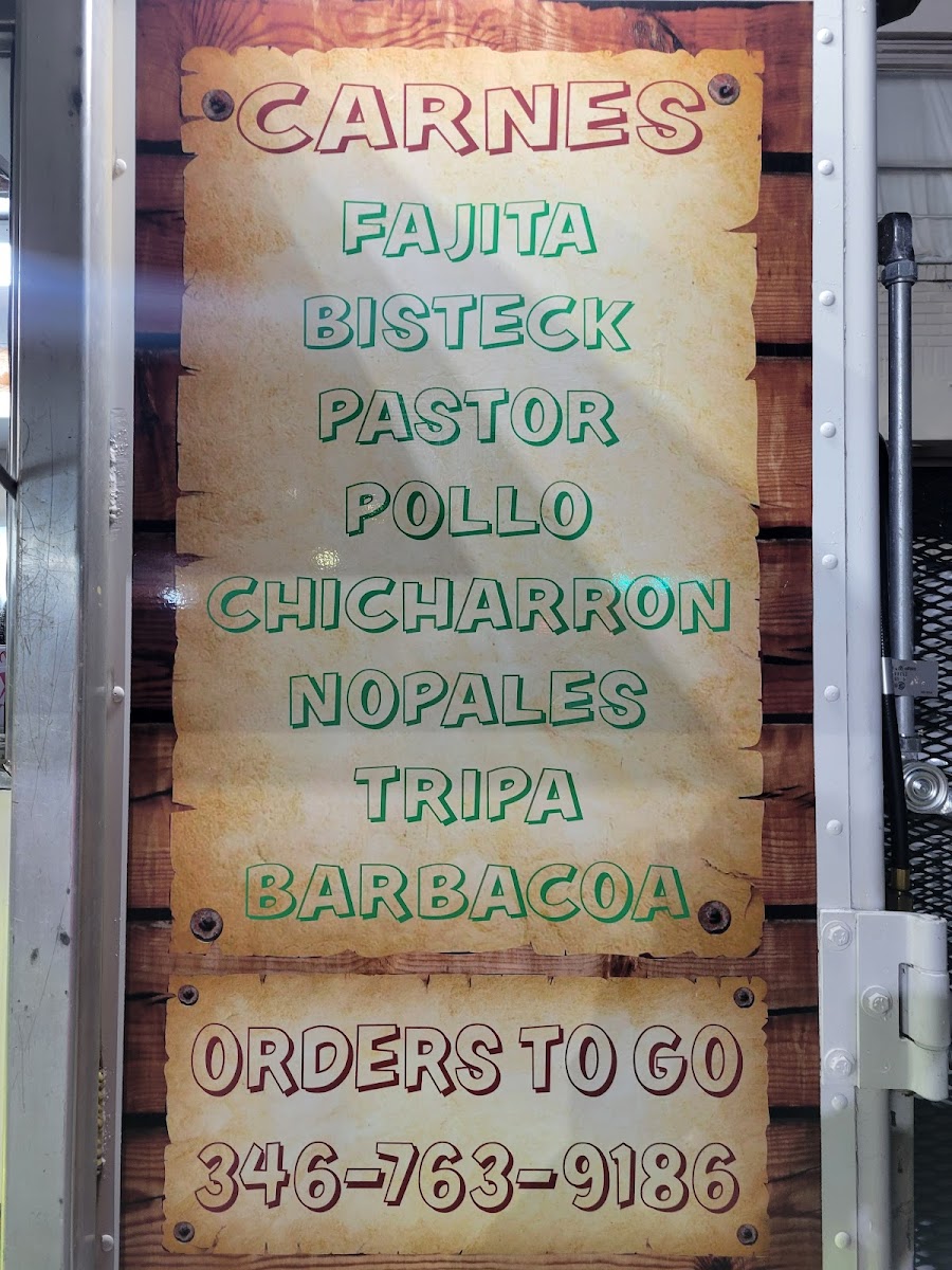 Taqueria El Serranito Photo Menu 2