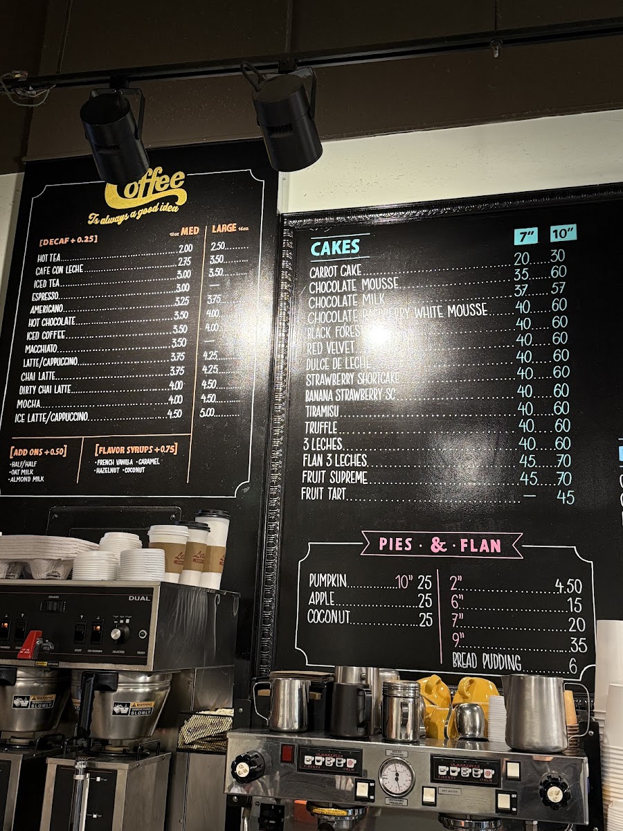 Lety's Bakery and Cafe Photo Menu 1