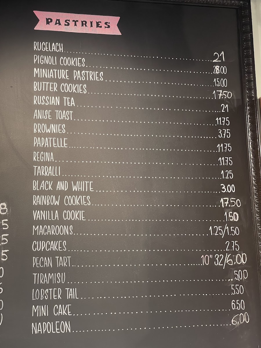 Lety's Bakery and Cafe Photo Menu 2