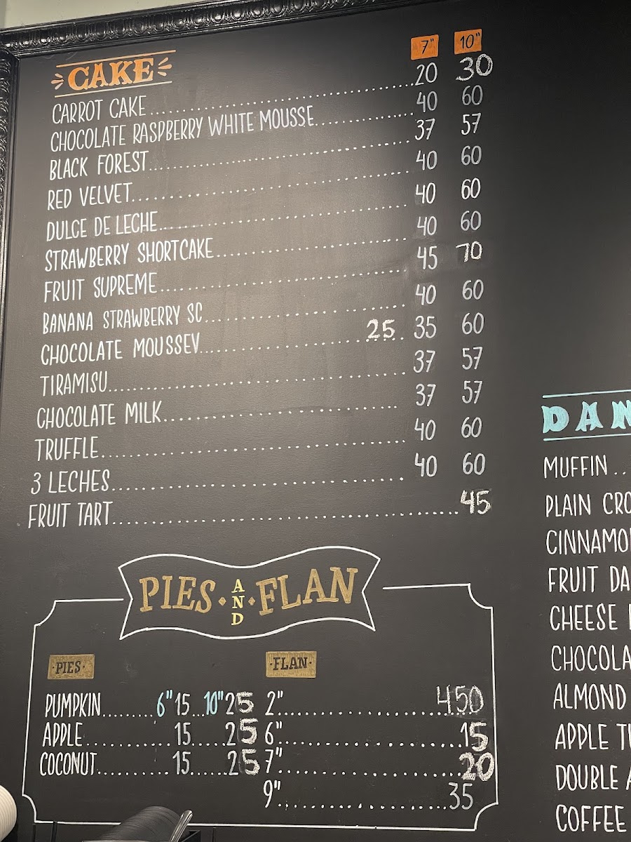 Lety's Bakery and Cafe Photo Menu 3