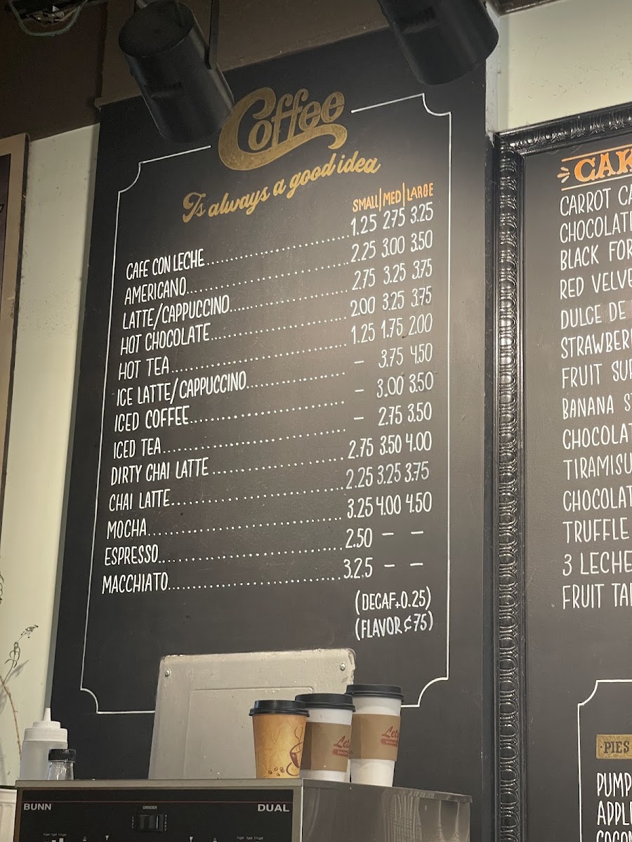 Lety's Bakery and Cafe Photo Menu 8