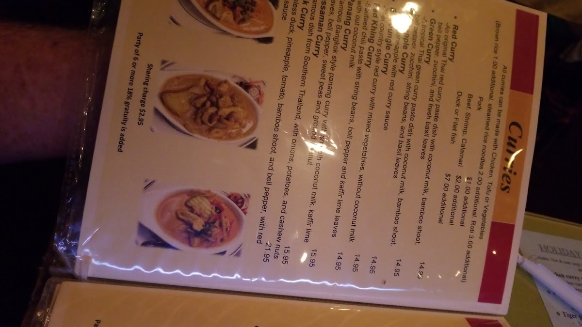 Chow Thai Cuisine Photo Menu 9