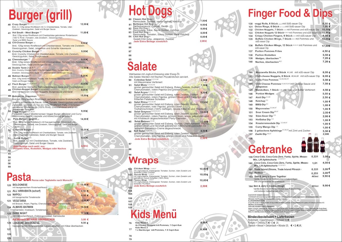 Pizza Batman Rödermark - 10% NUR über App-/Webshop Photo Menu 1