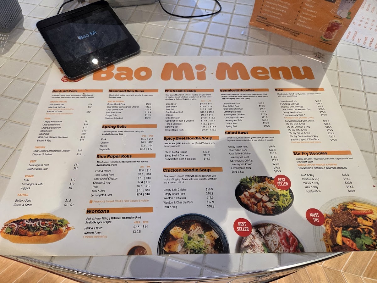 Bao Mi Wallan Photo Menu 2