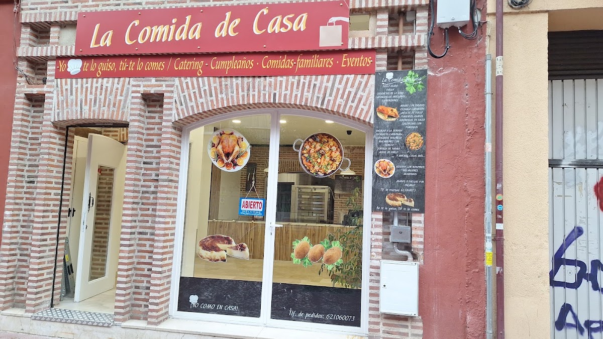 La Comida de Casa comida para llevar