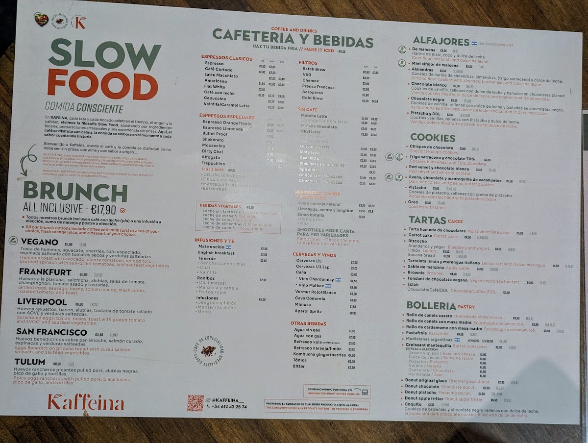 Kaffeina Photo Menu 6