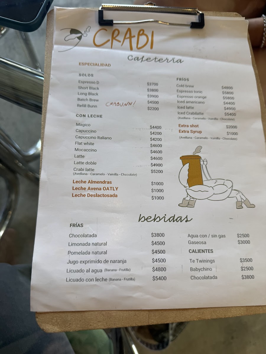 Crabi Café Photo Menu 3