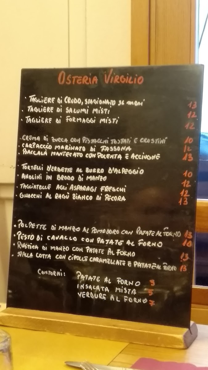 Osteria Virgilio Photo Menu 9