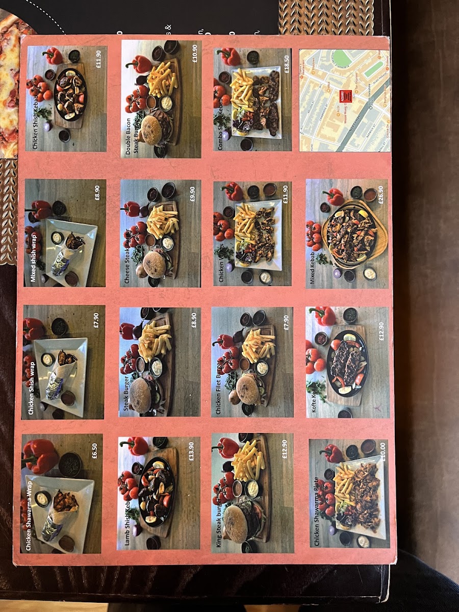 Azzaro Turkish Restaurant Photo Menu 3