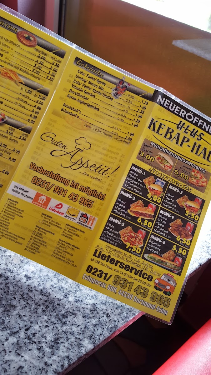 Ulus Kebap-Haus Photo Menu 8