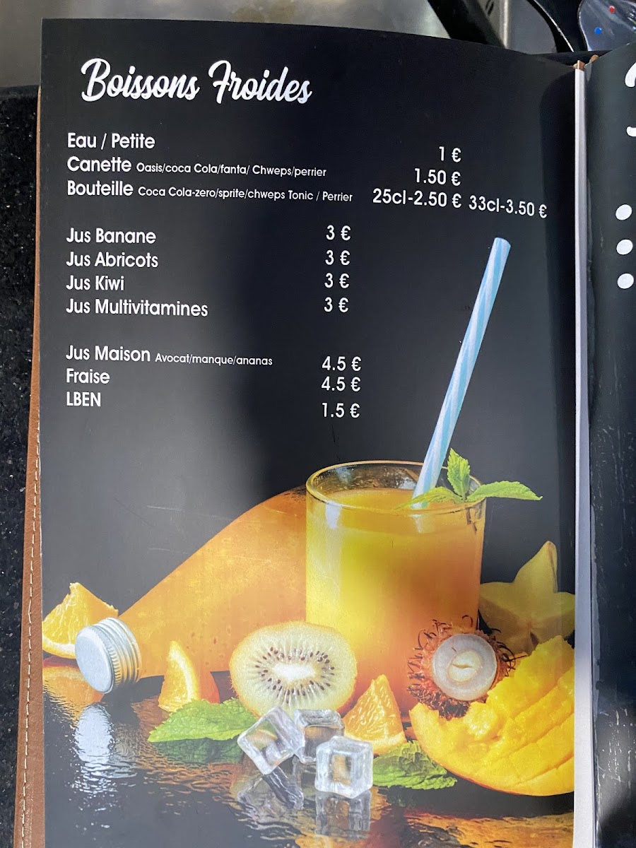 Cafe Restaurant La Belle Vue Photo Menu 1