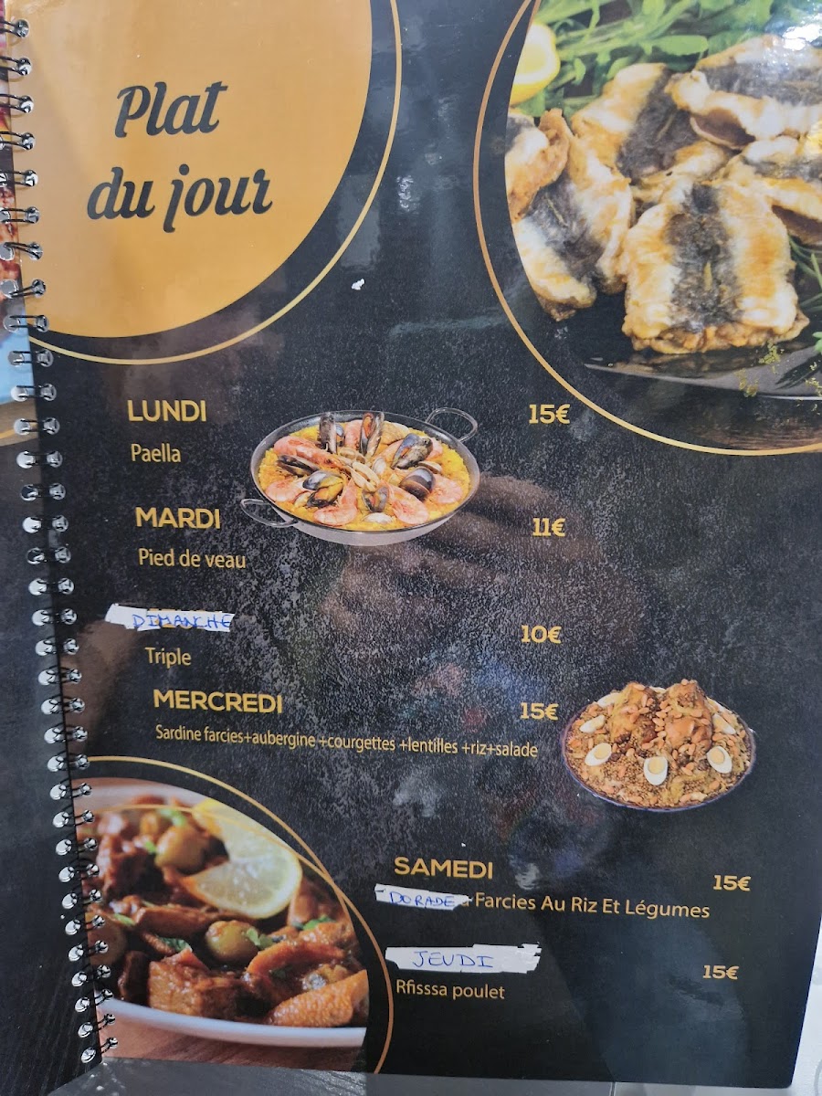 Cafe Restaurant La Belle Vue Photo Menu 10