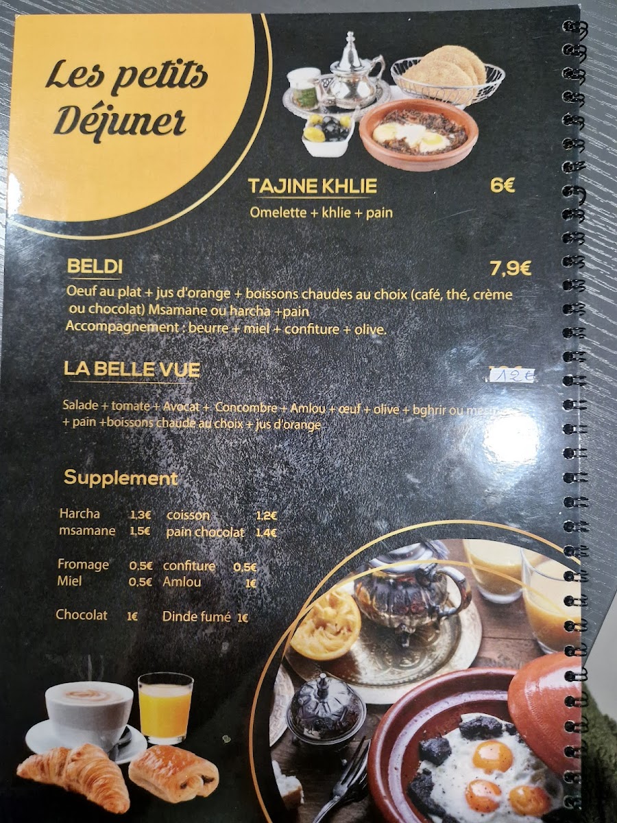 Cafe Restaurant La Belle Vue Photo Menu 5
