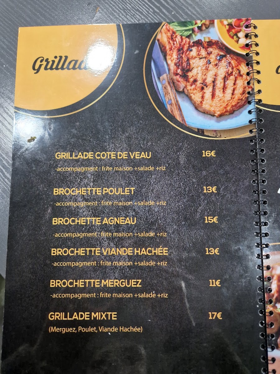 Cafe Restaurant La Belle Vue Photo Menu 7